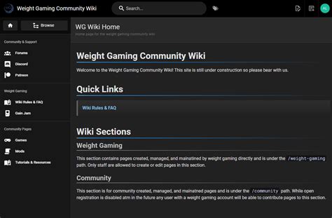 Weight Gaming.
